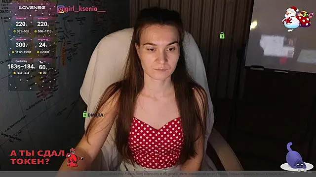 Girl Ksenia online show from 01.31.25