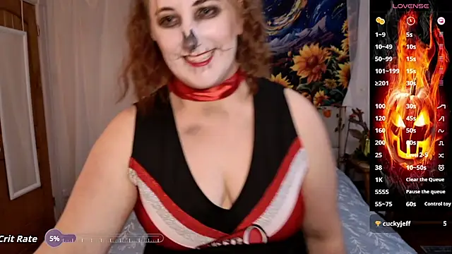 Snapshot of WickedAphrodite chatting on 10.12.25 WickedAphrodite online show from 10.12.25