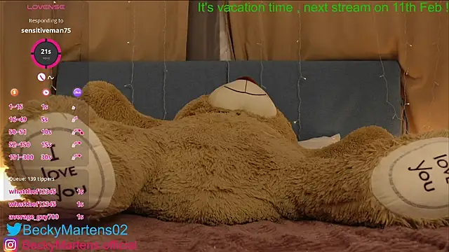 BeckyMartens online show from 01.25.25