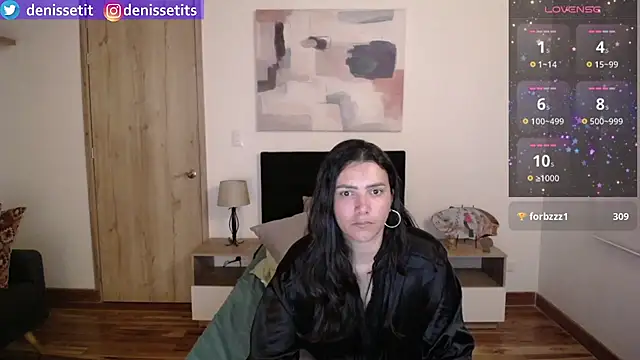 Snapshot of DenisseTits chatting on 01.31.25 DenisseTits online show from 01.31.25