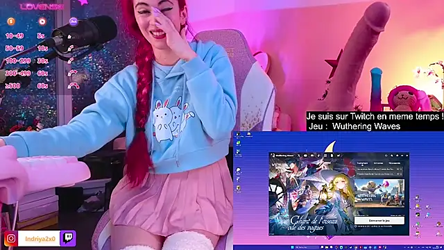 Snapshot of Indriya2x0 chatting on 02.24.25 Indriya2x0 online show from 02.24.25