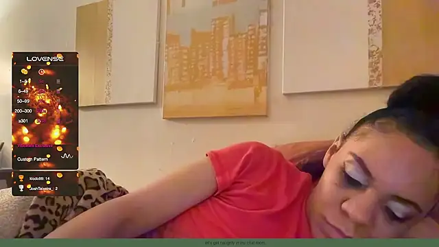 Snapshot of Sanaawest chatting on 12.08.24 Sanaawest online show from 12.08.24