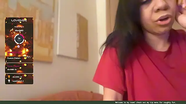 Snapshot of Sanaawest chatting on 01.02.25 Sanaawest online show from 01.02.25