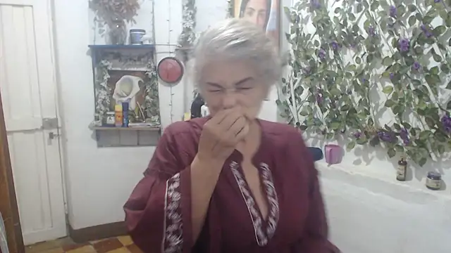 Snapshot of FunnyGrandma chatting on 07.06.26 FunnyGrandma online show from 07.06.26