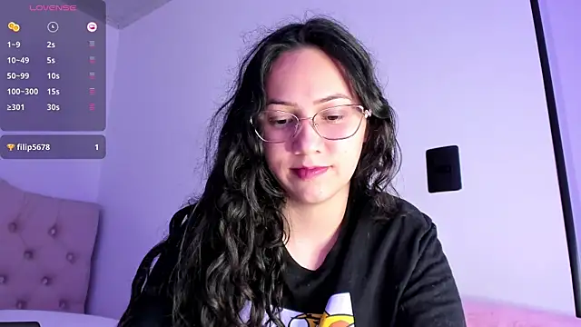 Snapshot of Anyi_1 chatting on 01.09.25 Anyi 1 online show from 01.09.25