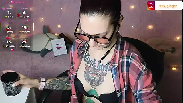 Ginger Stay online show from 02.10.25