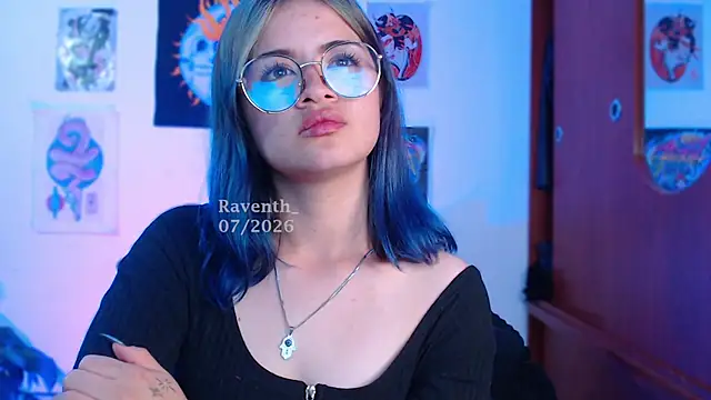 Snapshot of Raventh_ chatting on 07.23.26 Raventh online show from 07.23.26