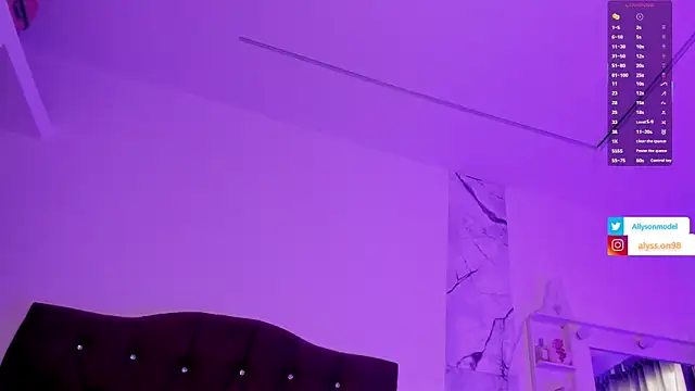 alysson 18 online show from 03.21.26