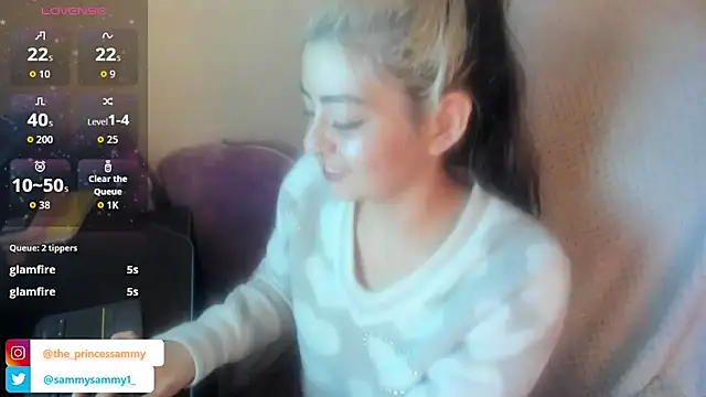 Snapshot of Sammysammy_ chatting on 06.18.26 Sammysammy online show from 06.18.26