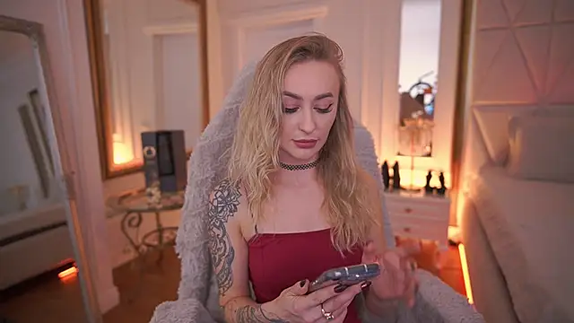 Snapshot of GraceCandy chatting on 02.10.26 GraceCandy online show from 02.10.26