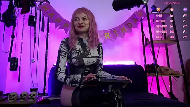 CyberXGoddess online show from 04.08.26