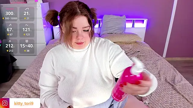 Snapshot of Tori_cat chatting on 01.18.25 Tori cat online show from 01.18.25