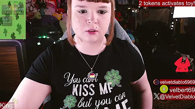 VelvetDiablo online show from 03.18.26