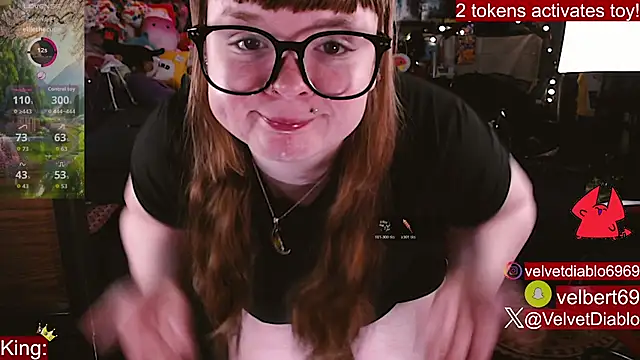 VelvetDiablo online show from 03.25.26