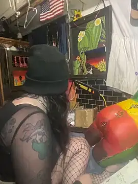 Snapshot of 1-800-FUCKYOU chatting on 01.29.25 1-800-FUCKYOU online show from 01.29.25