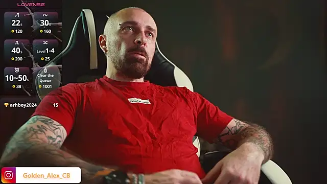 LuckyAlexx online show from 02.01.25