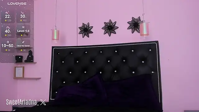 Snapshot of Sweet_Ariadna_ chatting on 02.09.25 Sweet Ariadna online show from 02.09.25