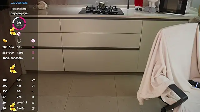 Snapshot of Vassiilisa chatting on 12.13.24 Vassiilisa online show from 12.13.24