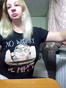 BustyBlond online show from 10.31.25