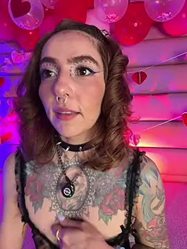 Snapshot of Evangelyne_1 chatting on 02.13.26 Evangelyne 1 online show from 02.13.26