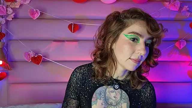 Snapshot of Evangelyne_1 chatting on 02.15.26 Evangelyne 1 online show from 02.15.26