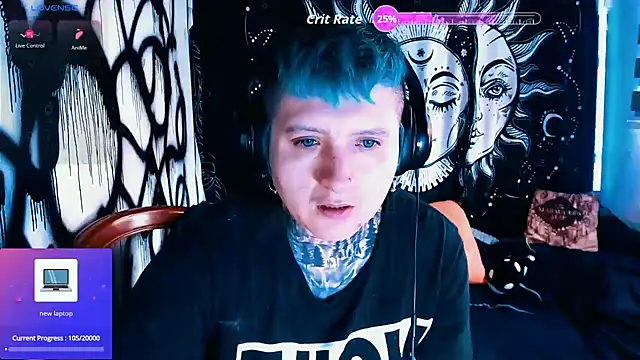 Marieblueeyes online show from 04.09.26