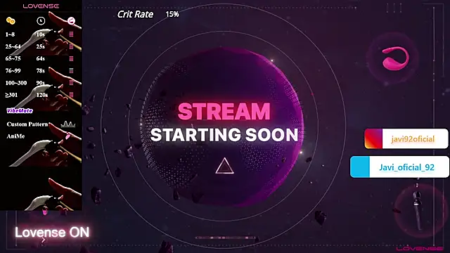 Javi 92 online show from 01.06.25