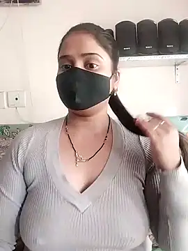 Snapshot of Janhvi_Bhabhi chatting on 01.26.25 Janhvi Bhabhi online show from 01.26.25