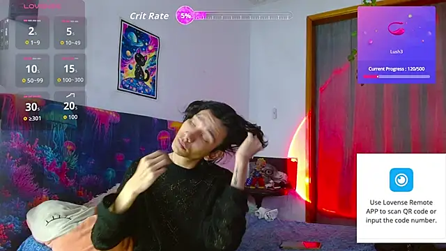Snapshot of LAICK_01 chatting on 06.20.26 LAICK 01 online show from 06.20.26