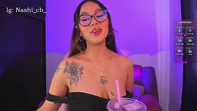 Snapshot of Nasha_abby chatting on 10.07.25 Nasha abby online show from 10.07.25