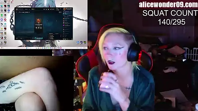 alicewonder09 online show from 01.19.25