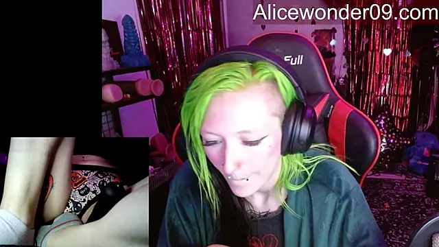 alicewonder09 online show from 01.13.26