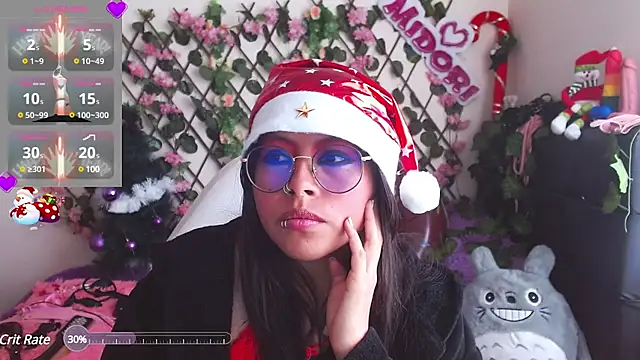 Snapshot of MidoriQuiinn chatting on 01.05.25 MidoriQuiinn online show from 01.05.25