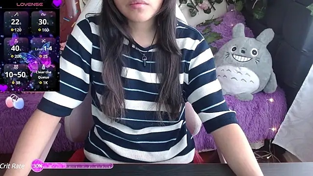 Snapshot of MidoriQuiinn chatting on 01.20.25 MidoriQuiinn online show from 01.20.25