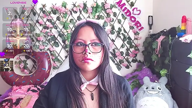 Snapshot of MidoriQuiinn chatting on 01.29.25 MidoriQuiinn online show from 01.29.25