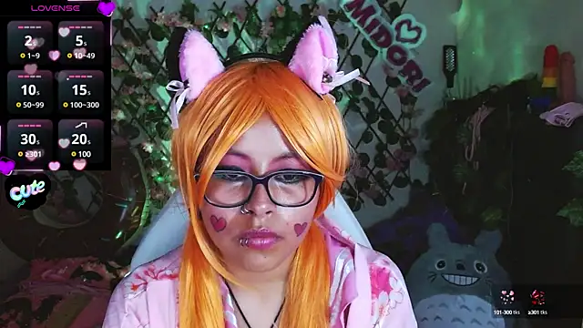 Snapshot of MidoriQuiinn chatting on 01.31.25 MidoriQuiinn online show from 01.31.25