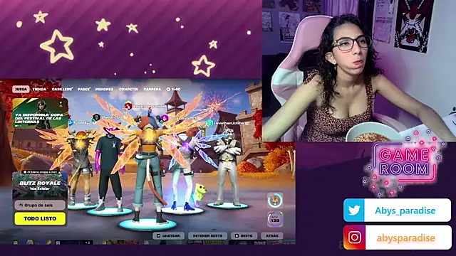 Abysparadise online show from 03.04.26