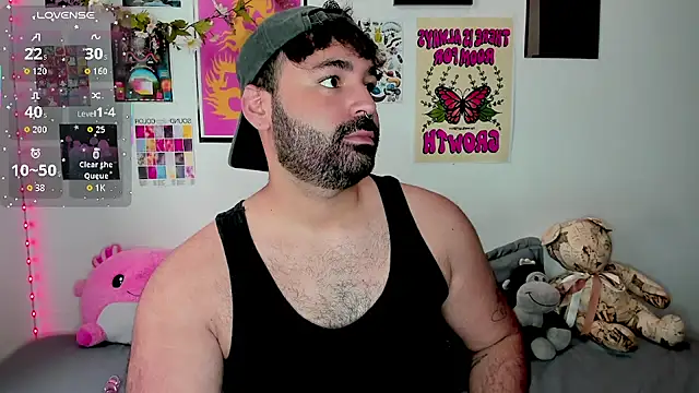 Snapshot of johnnyalx chatting on 10.23.25 johnnyalx online show from 10.23.25