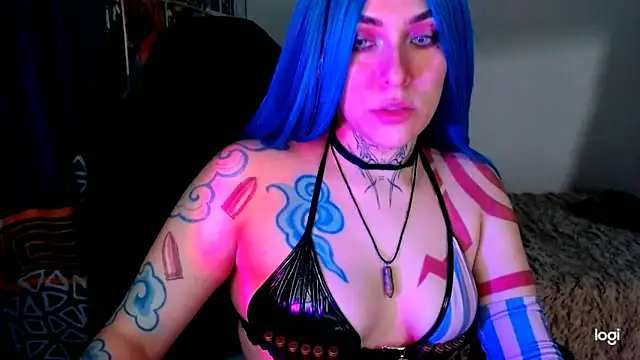 Snapshot of JINX_26 chatting on 03.16.25 JINX 26 online show from 03.16.25