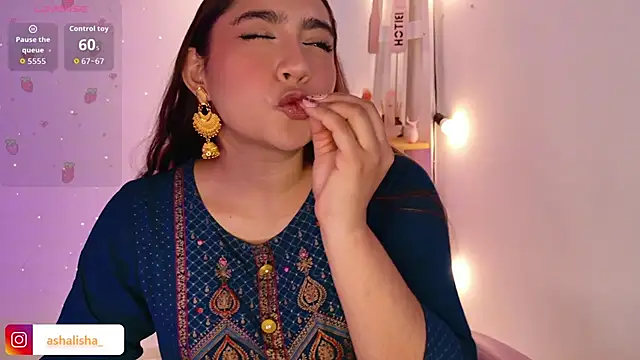 Snapshot of ashalisha chatting on 01.19.26 ashalisha online show from 01.19.26