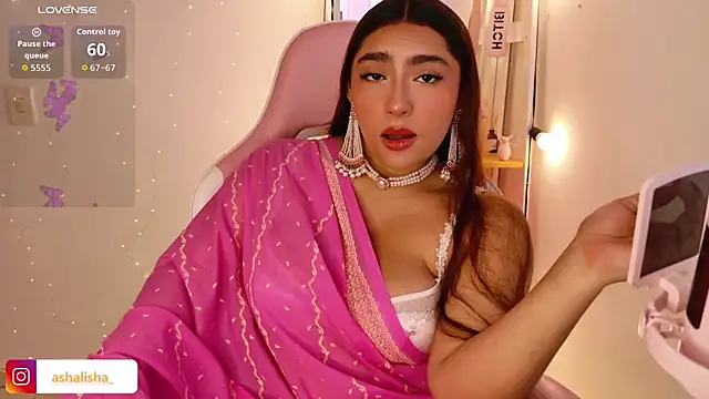 Snapshot of ashalisha chatting on 02.11.26 ashalisha online show from 02.11.26