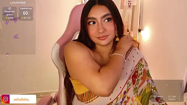 Snapshot of ashalisha chatting on 02.14.26 ashalisha online show from 02.14.26