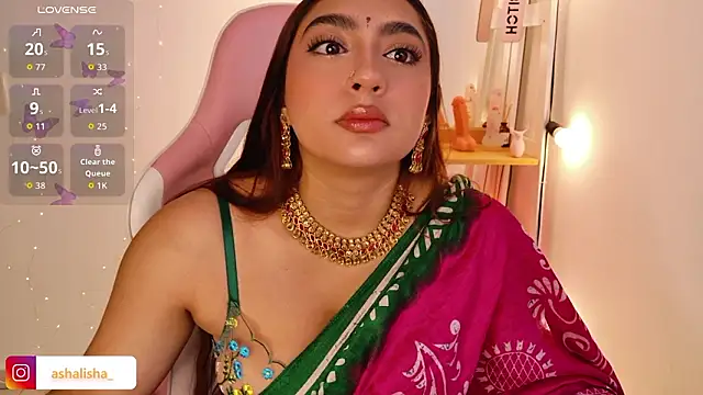 Snapshot of ashalisha chatting on 02.16.26 ashalisha online show from 02.16.26