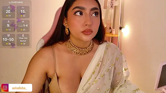 Snapshot of ashalisha chatting on 02.17.26 ashalisha online show from 02.17.26