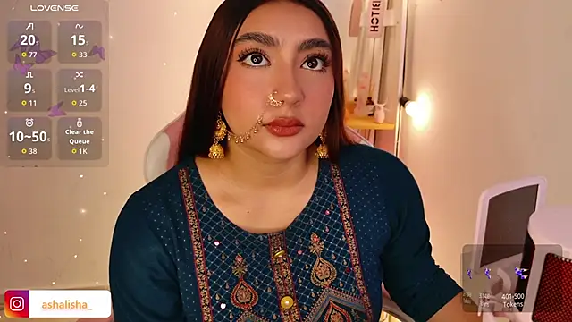 Snapshot of ashalisha chatting on 02.23.26 ashalisha online show from 02.23.26