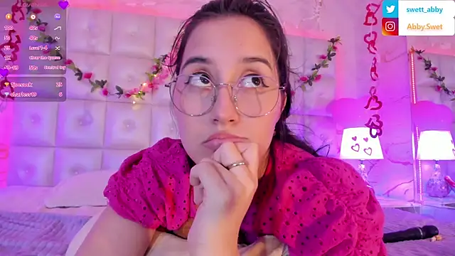 Snapshot of Abby_Sweet1_ chatting on 02.16.25 Abby Sweet1 online show from 02.16.25