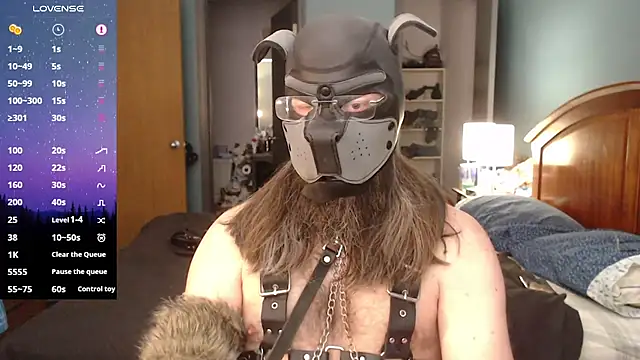 kinkywolf429 online show from 02.23.25