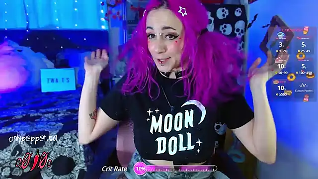 o0pepper0o online show from 01.17.25