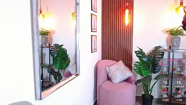 Snapshot of Kenya--Buhle chatting on 01.29.25 Kenya--Buhle online show from 01.29.25