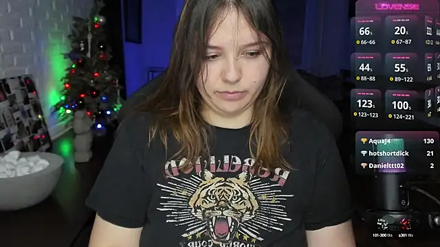 Snapshot of XNirvanaX chatting on 01.19.25 XNirvanaX online show from 01.19.25